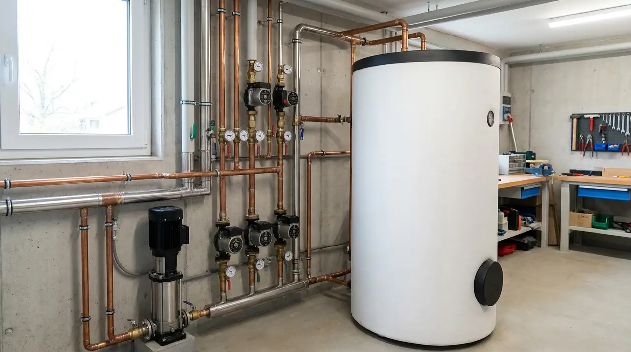 Pufferspeicher Wärmepumpe: Wie groß muss er sein? (2026)